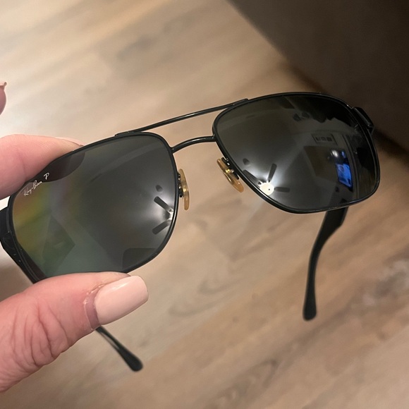 Ray-Ban RB3530 polarized sunglasses w/case - Picture 8 of 10